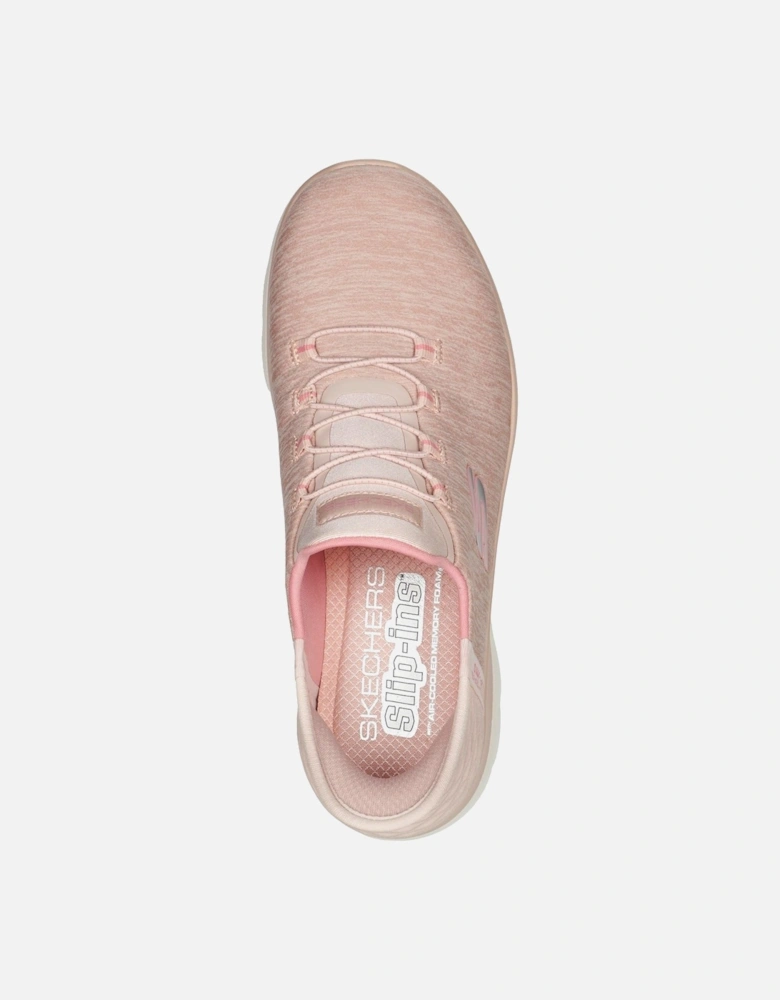 Summits Dazzling Haze Textile Women's Rose Trainers