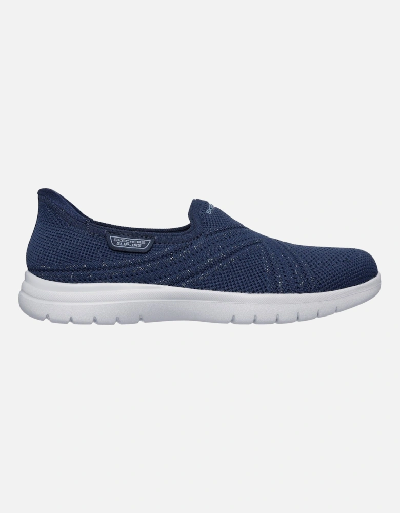 On-the-GO Flex Excellency Textile Women's Navy Trainers