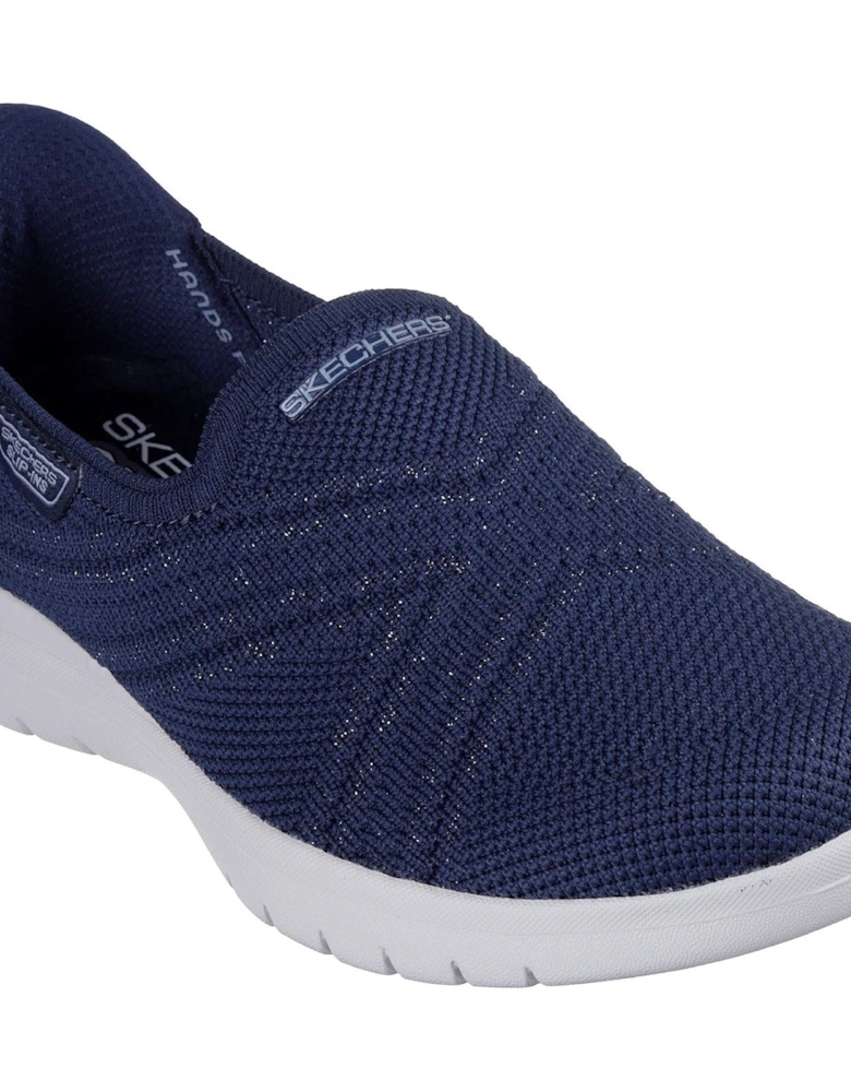 On-the-GO Flex Excellency Textile Women's Navy Trainers