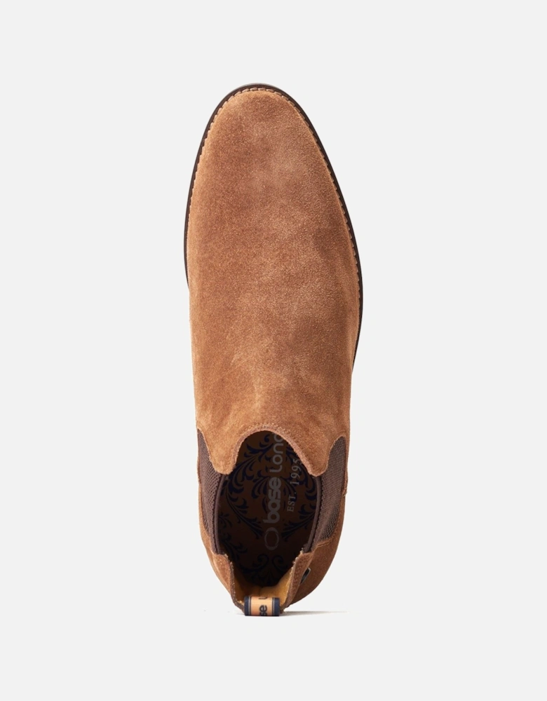 London Virgil Leather Men's Ginger Boots