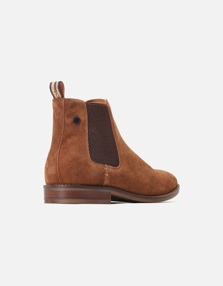 London Virgil Leather Men's Ginger Boots
