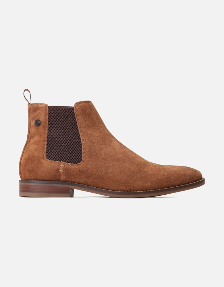 London Virgil Leather Men's Ginger Boots