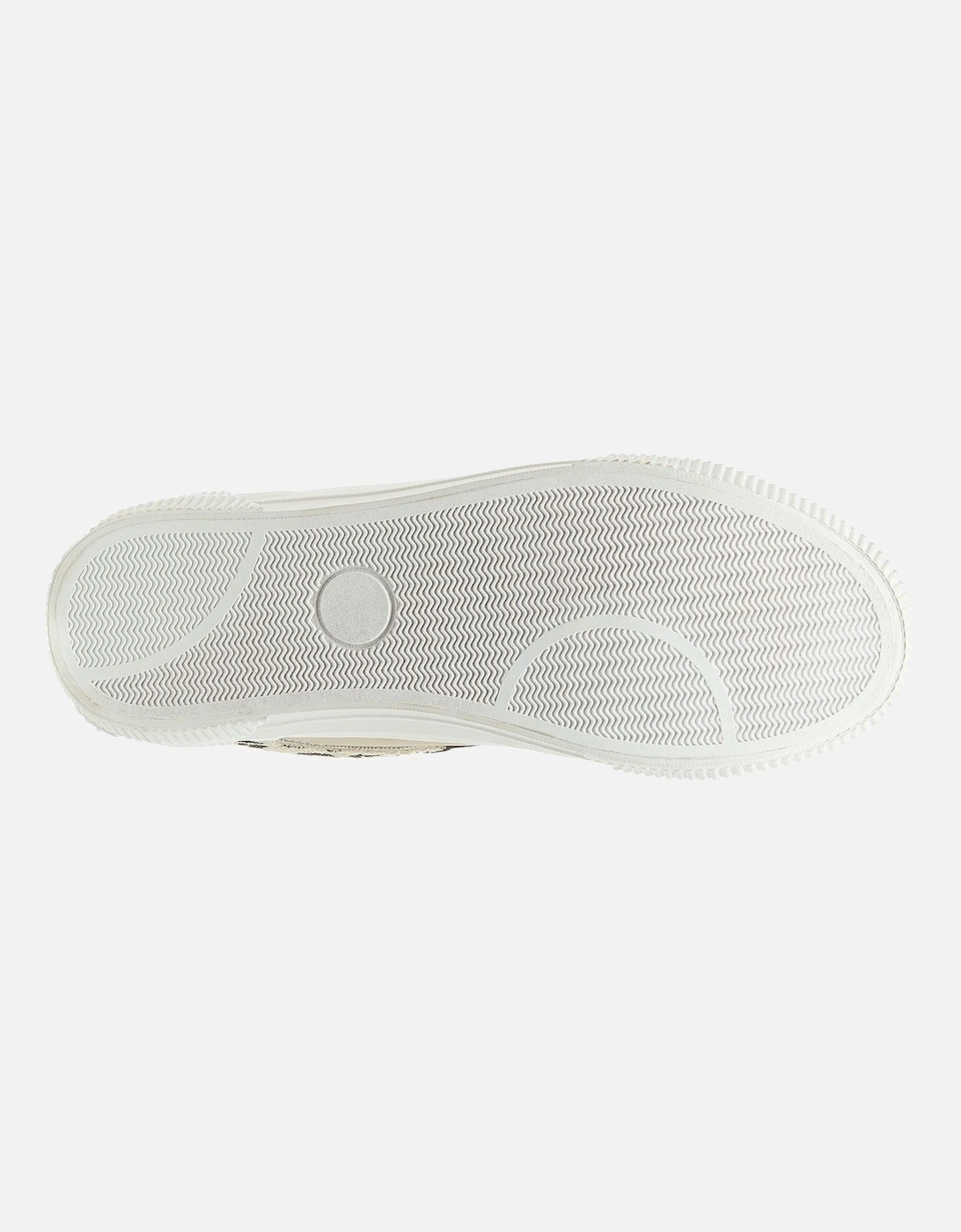 Cheery Blocked Cotton Women's Black/Natural Trainers
