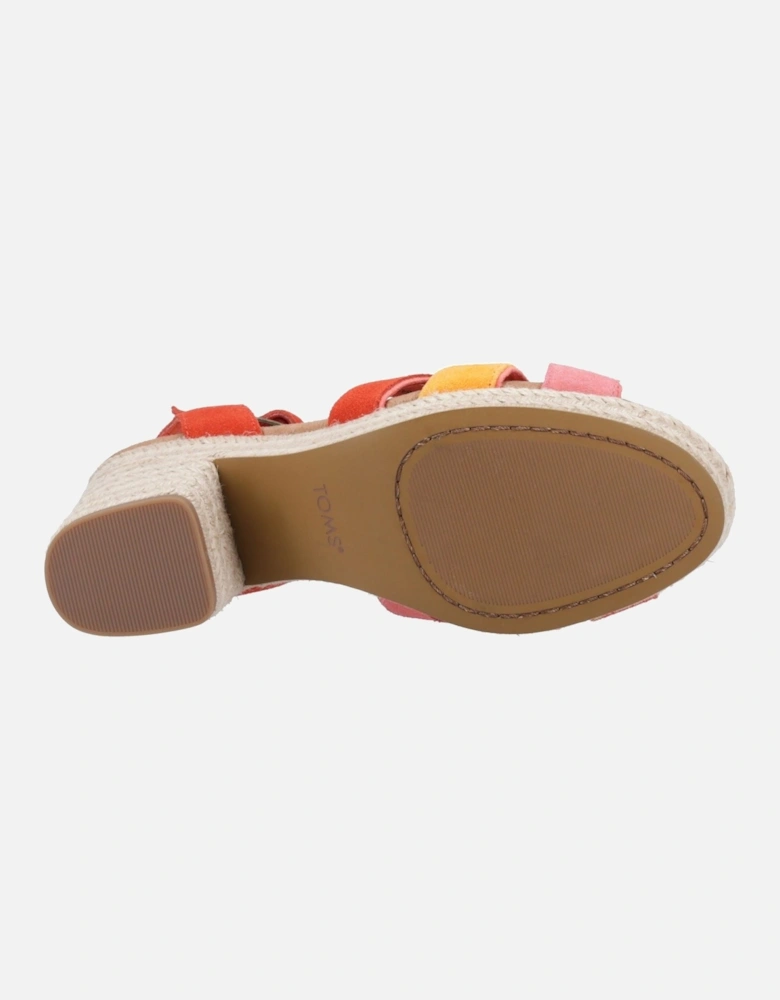 Majorca Strappy Leather Women's Flame Sandals