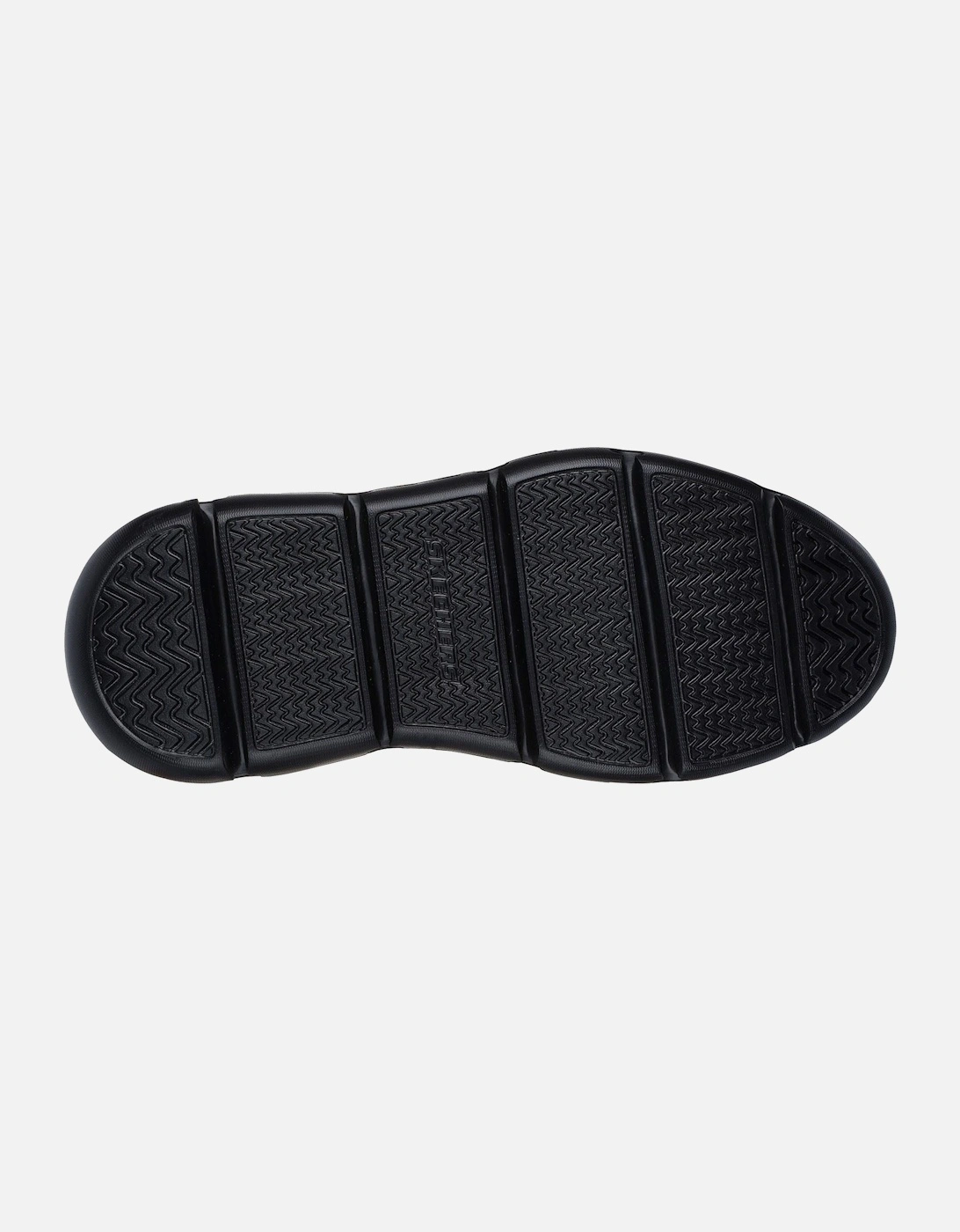 Garza Sully Leather Men's Black Lace-Up Shoes
