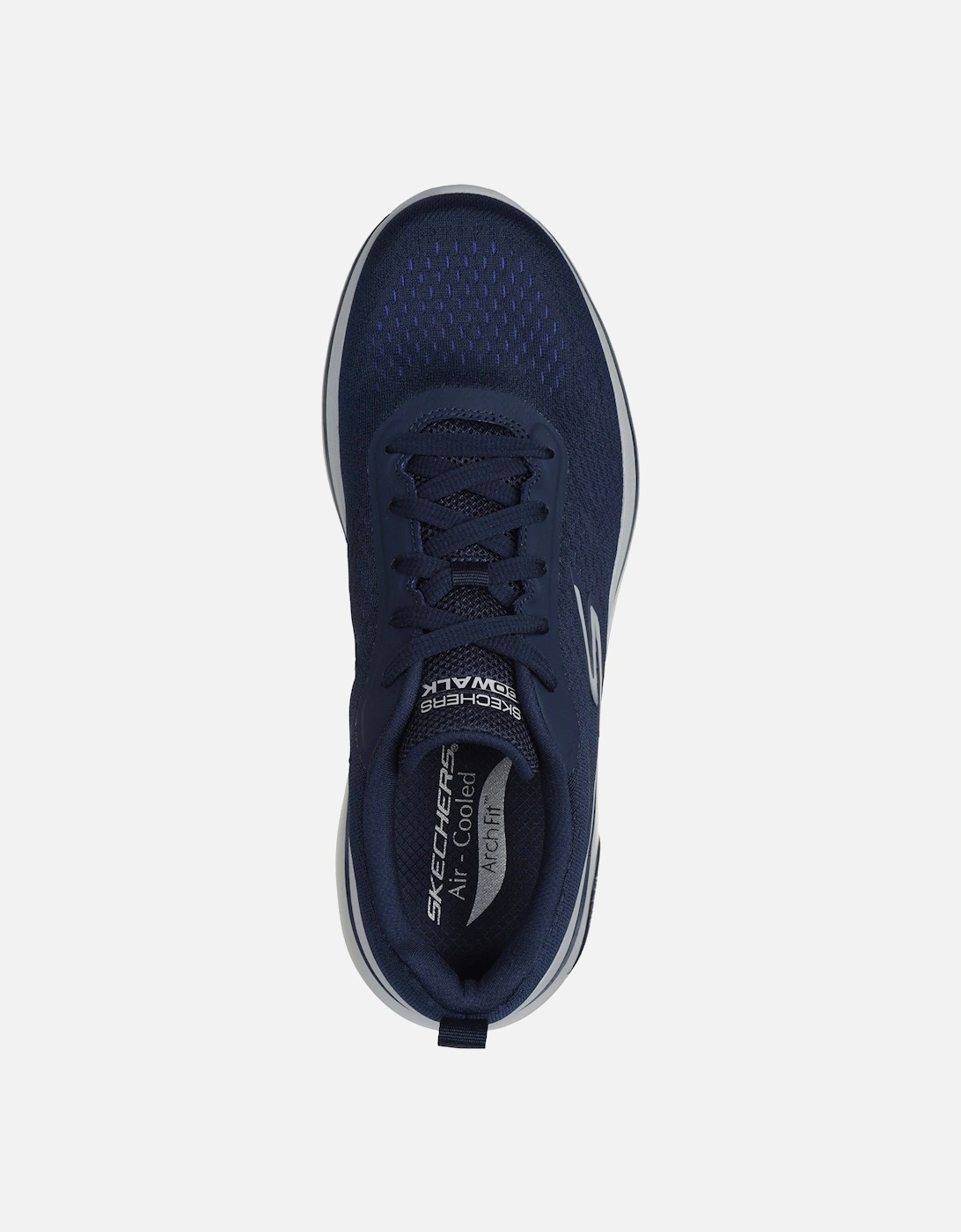 Skechers Mens Go Walk Arch Fit 2.0 Idyllic 216516-NVY Navy Lace Up Shoe
