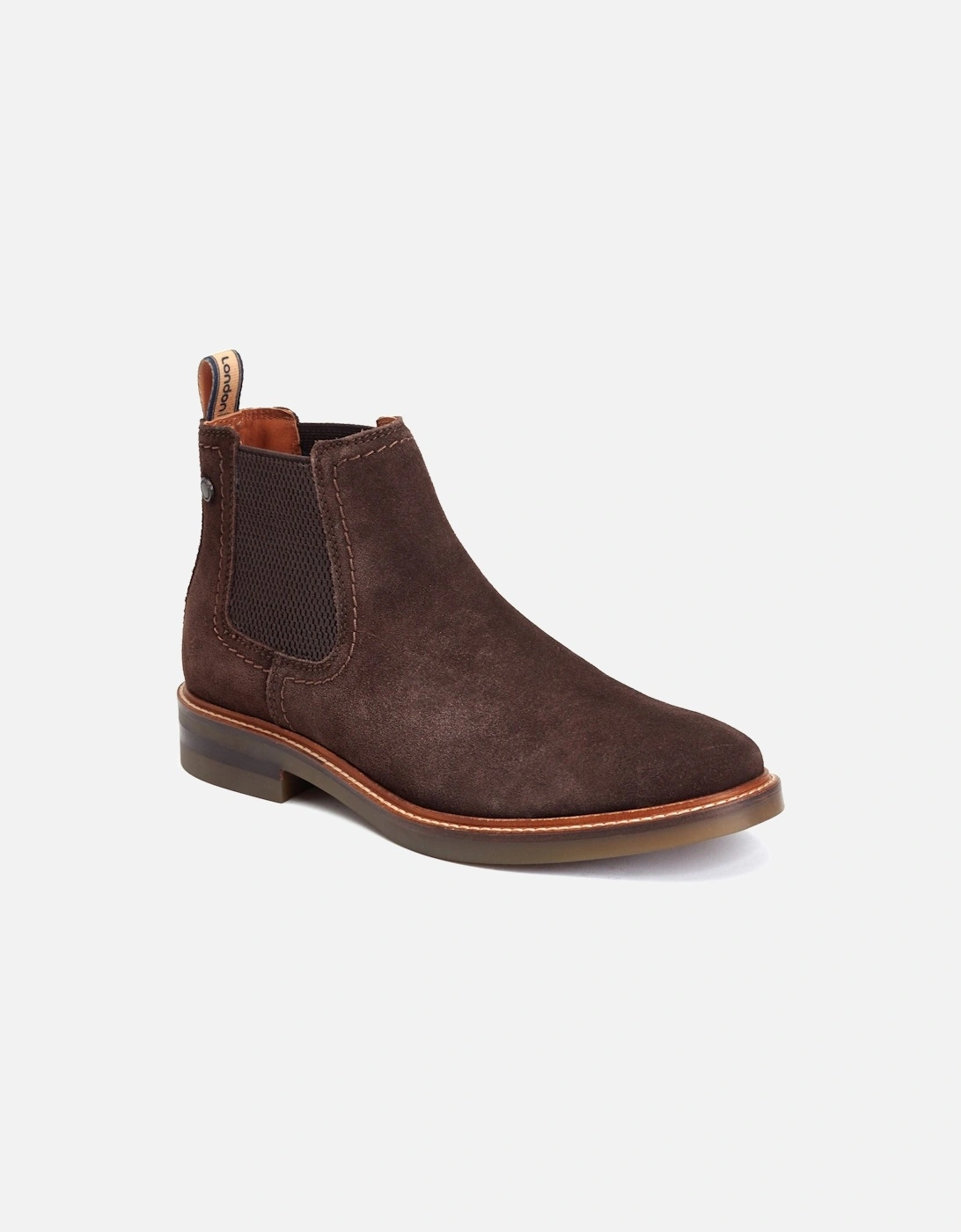 London Portland Leather Men's Burnt Brown Boots, 7 of 6