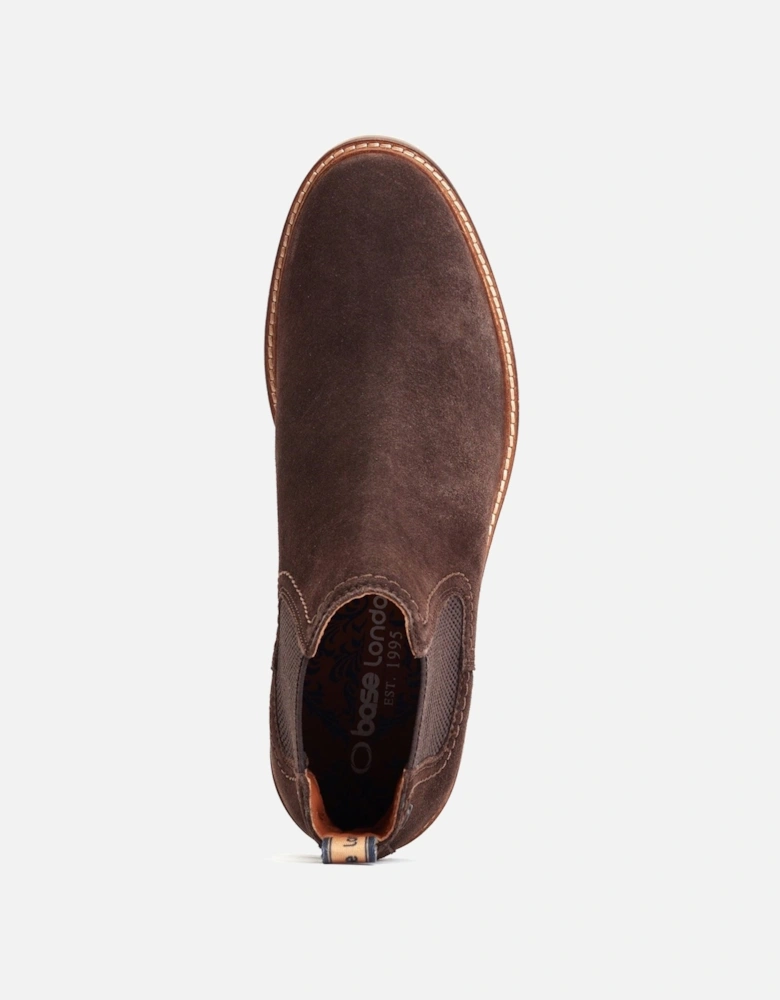 London Portland Leather Men's Burnt Brown Boots