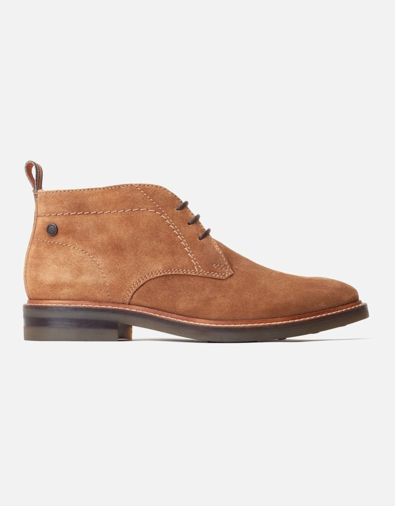 London Knebworth Leather Men's Ginger Boots