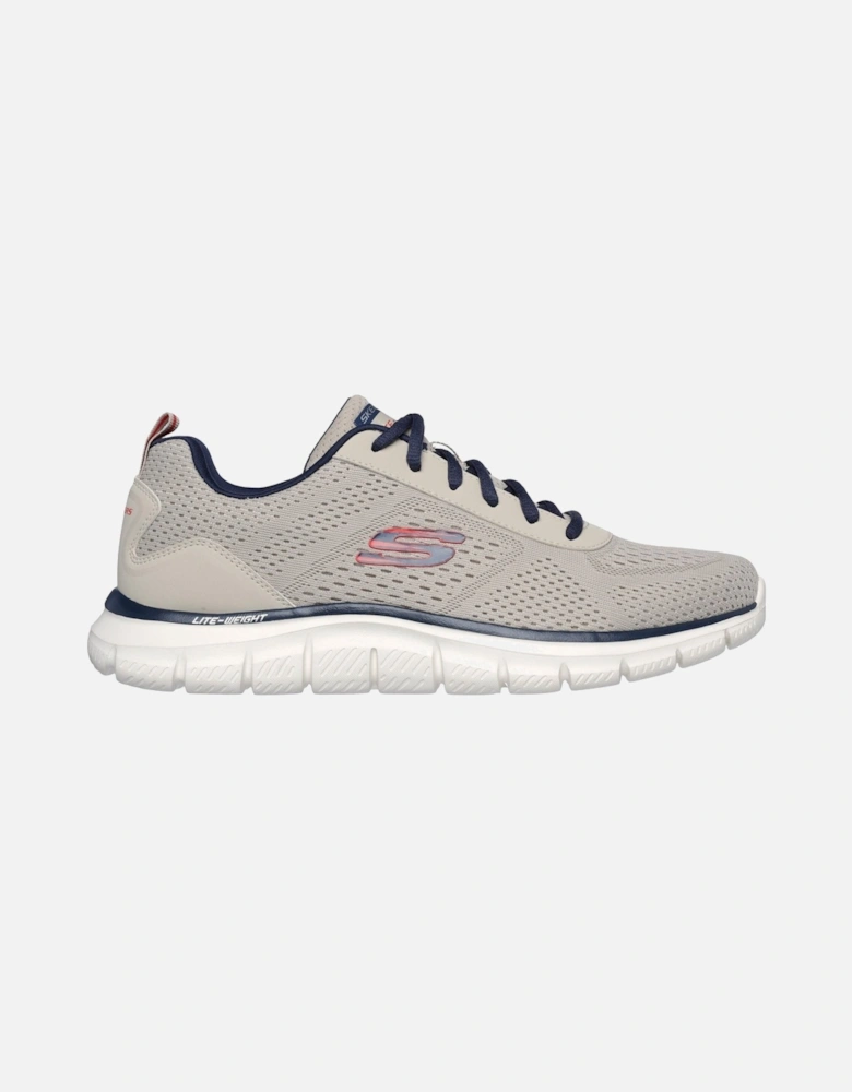 Track Leshur Polyester Men's Taupe/Navy Trainers