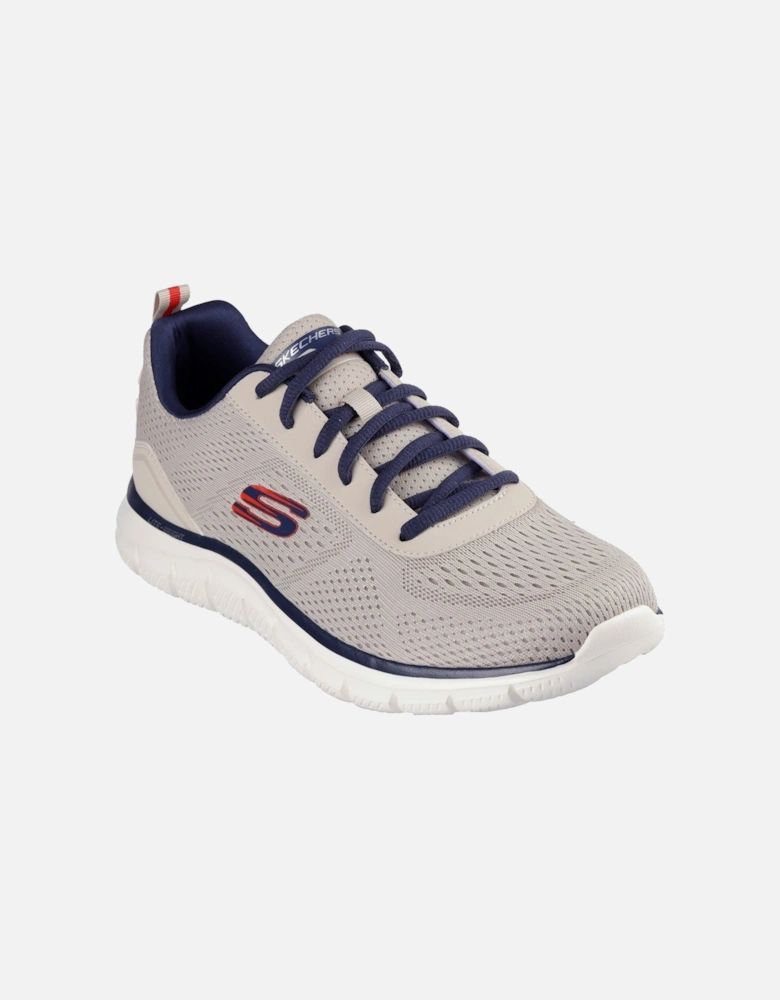 Track Leshur Polyester Men's Taupe/Navy Trainers