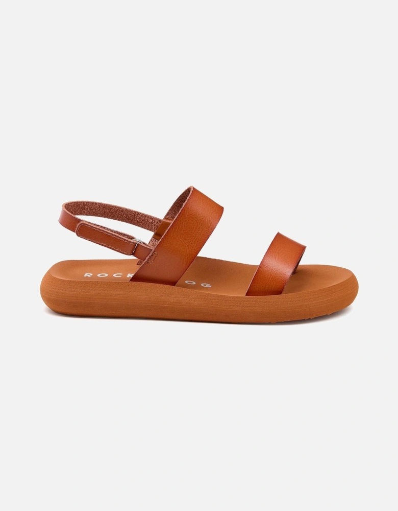 Sunshine Textile Women's Cognac Sandals