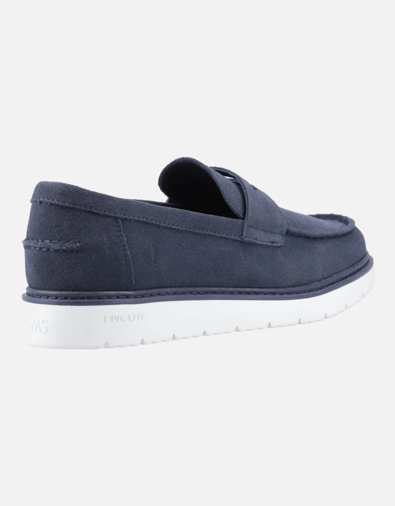 Navi TRVL LITE Havana Leather Men's Navy Loafers