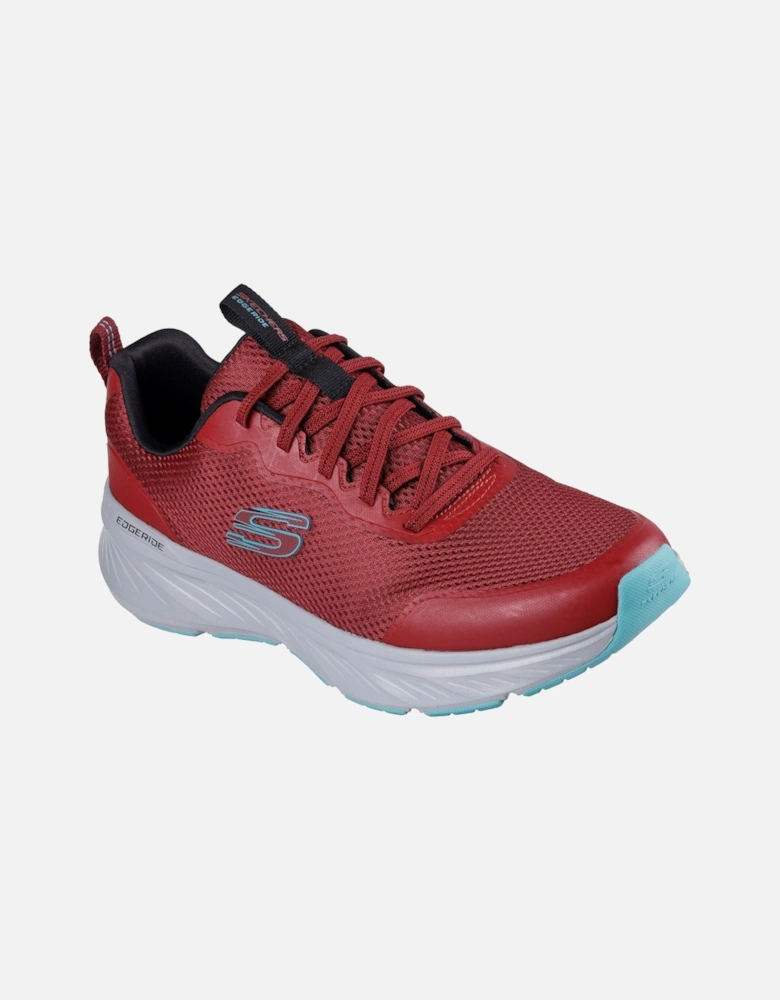 Edgeride Rekze Textile Men's Burgundy/Grey Trainers