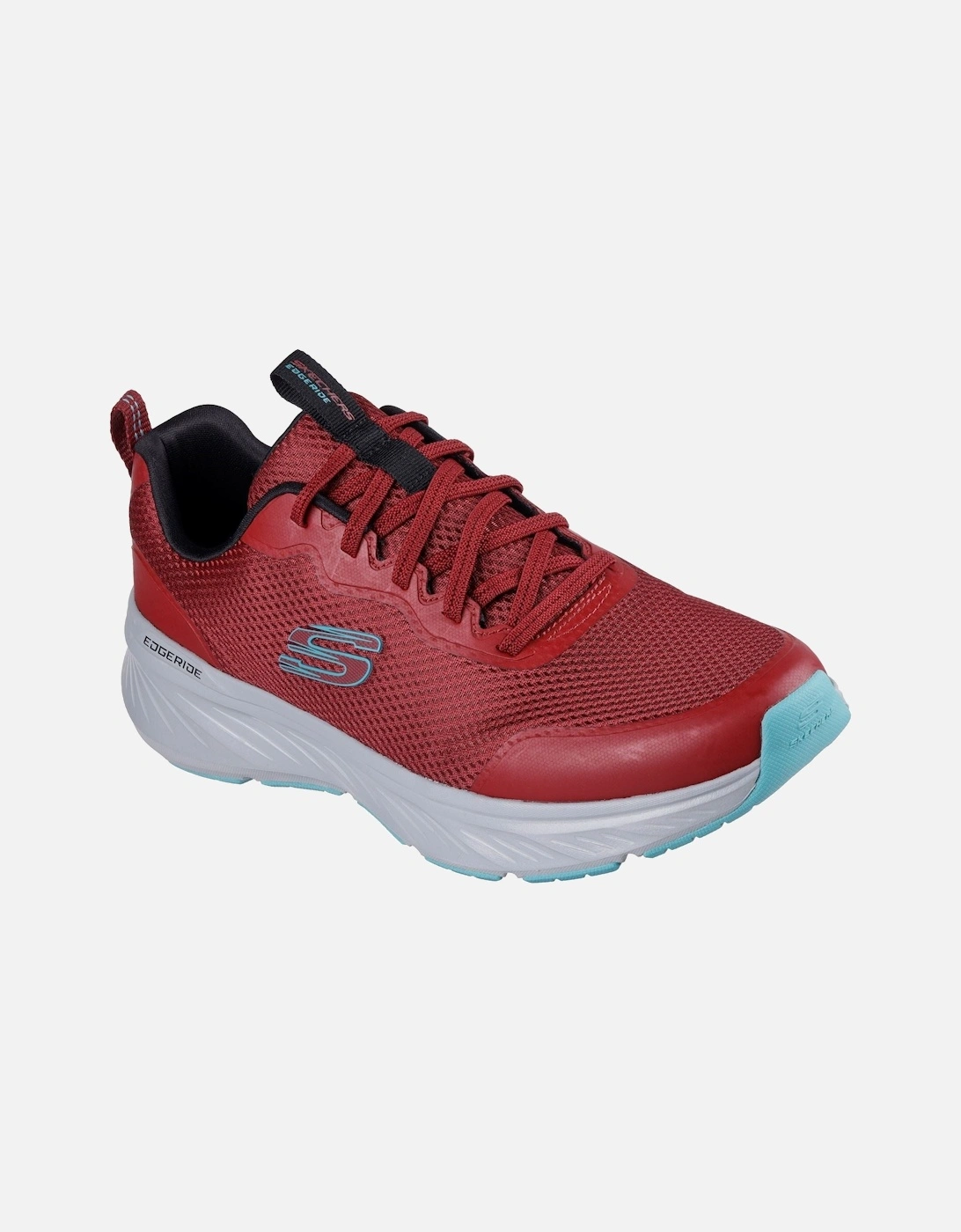 Edgeride Rekze Textile Men's Burgundy/Grey Trainers, 6 of 5