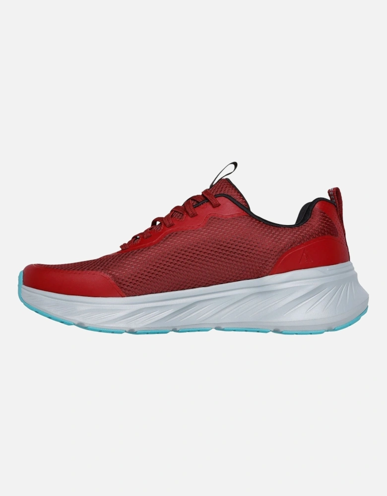 Edgeride Rekze Textile Men's Burgundy/Grey Trainers
