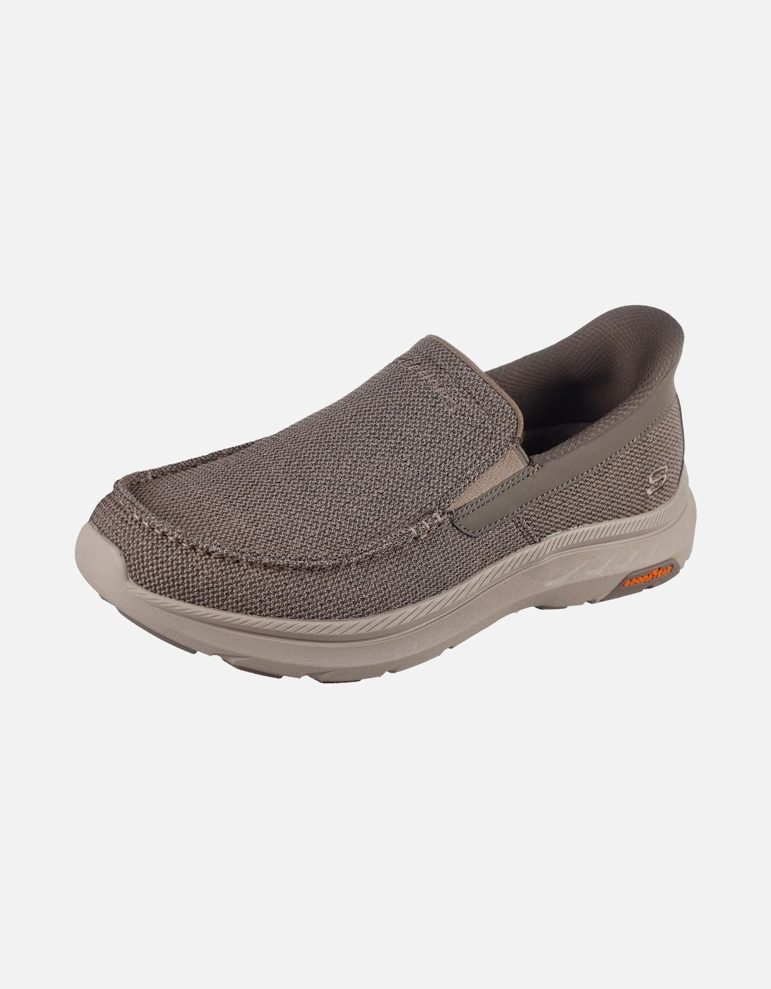 Pollard Wilfred Textile Men's Taupe Loafers, 3 of 2