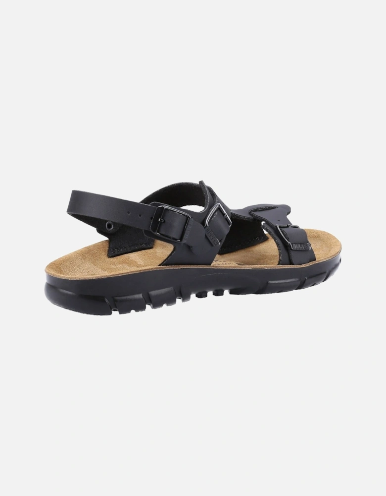 Saragossa Synthetic Women's Black Sandals