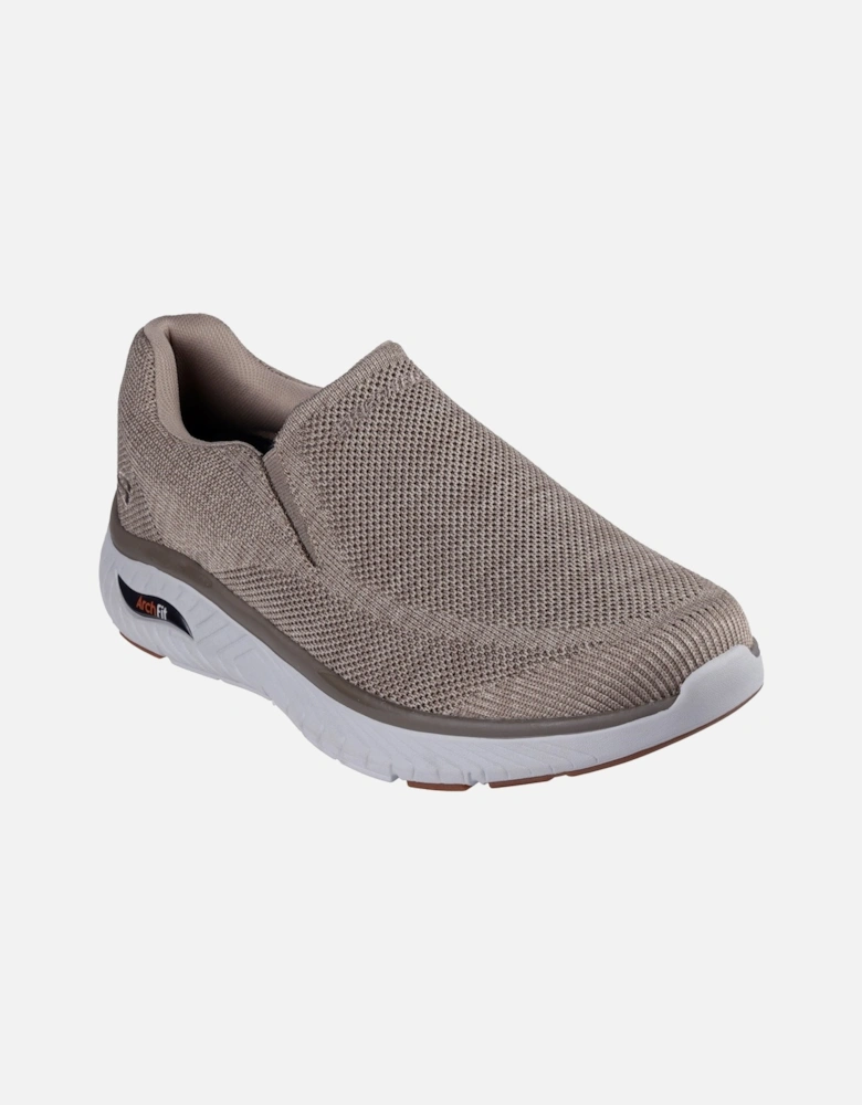 Arch Fit Crosser Locke Polyester Men's Taupe Trainers