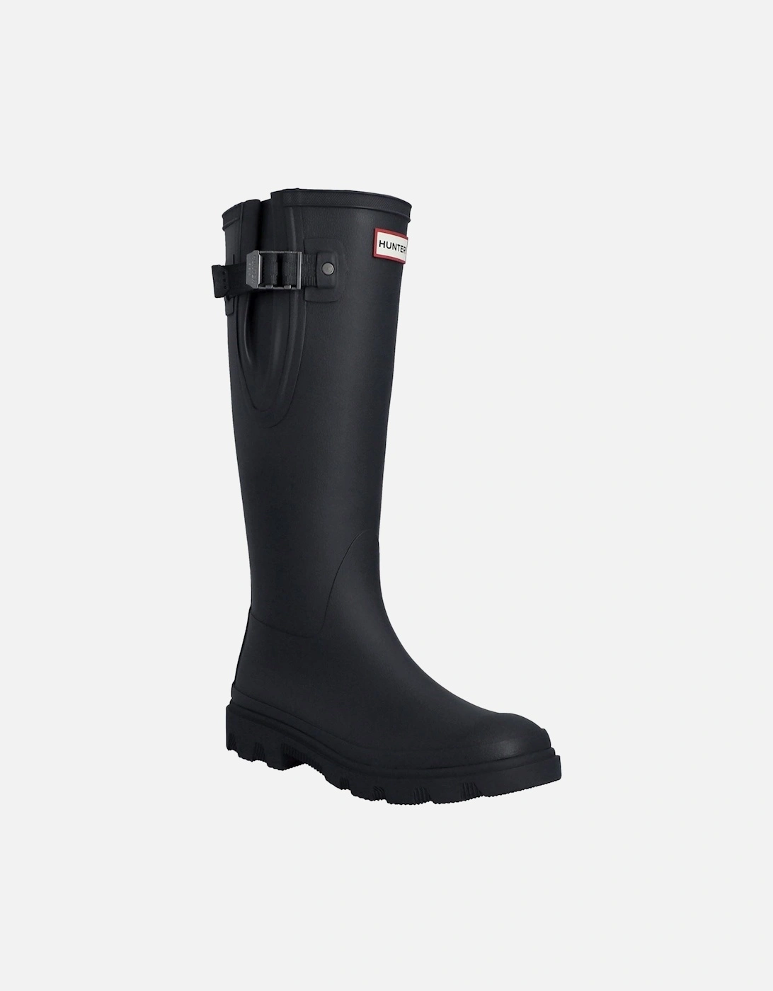 Downpour Rubber Navy Wellington Boots, 3 of 2