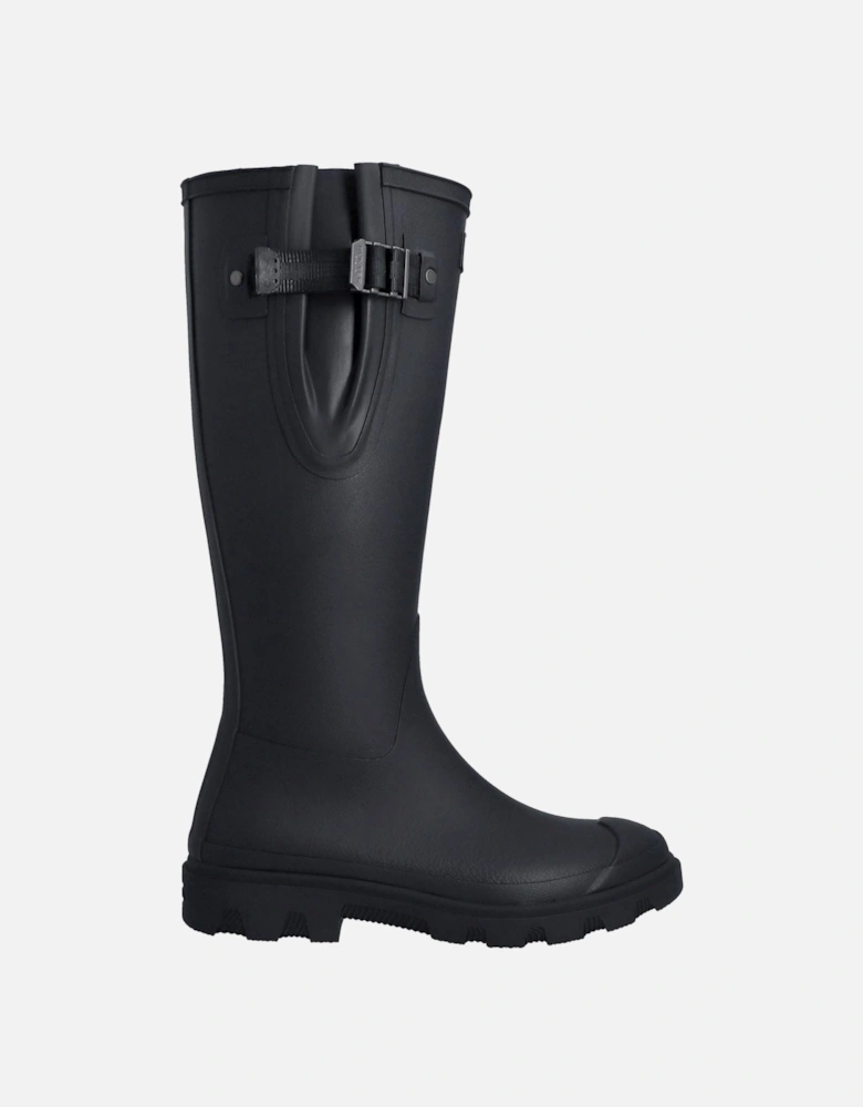 Downpour Rubber Navy Wellington Boots