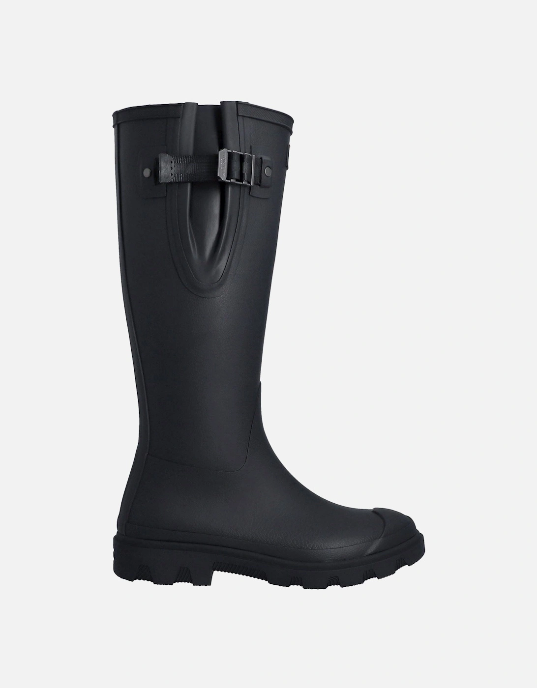 Downpour Rubber Navy Wellington Boots