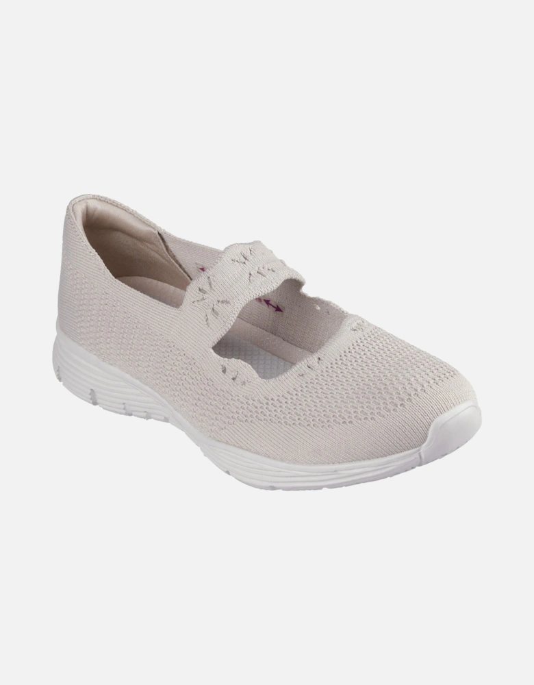 Seager Cute N' Coy Textile Women's Natural Trainers