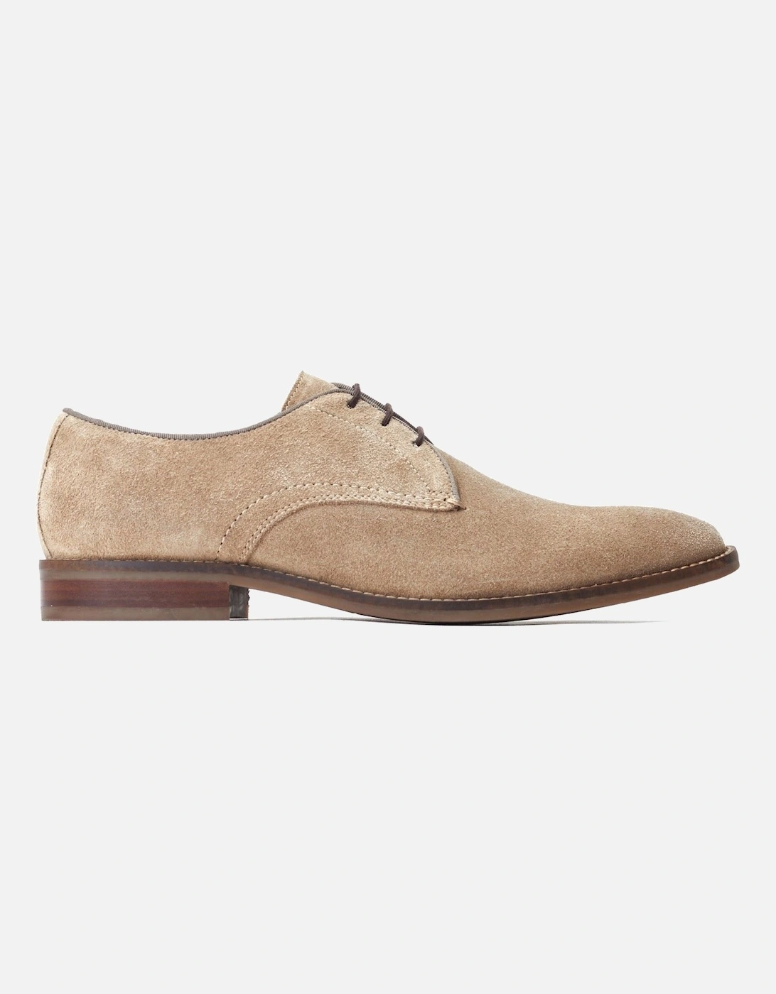 London Bronte Leather Men's Sand Oxford Shoes