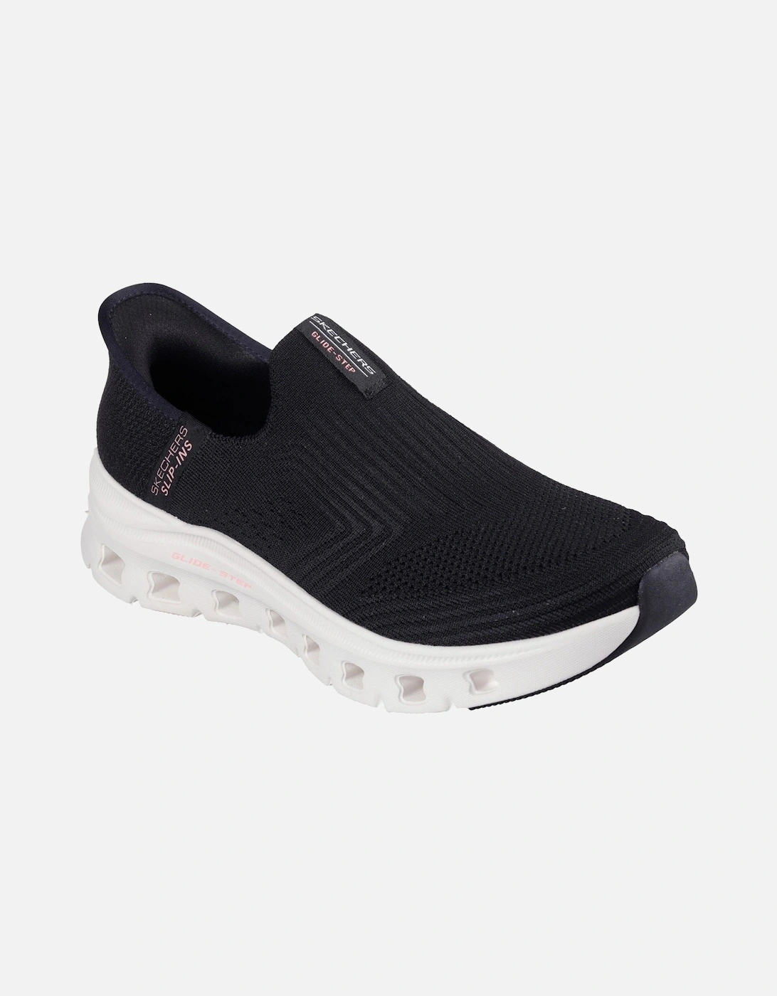 Glide-Step Pro Everyday Polyester Women's Black Trainers, 6 of 5