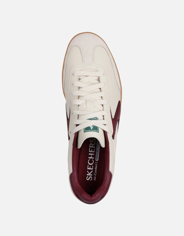 Hotshot Pyke Synthetic Men's Natural/Burgundy Trainers