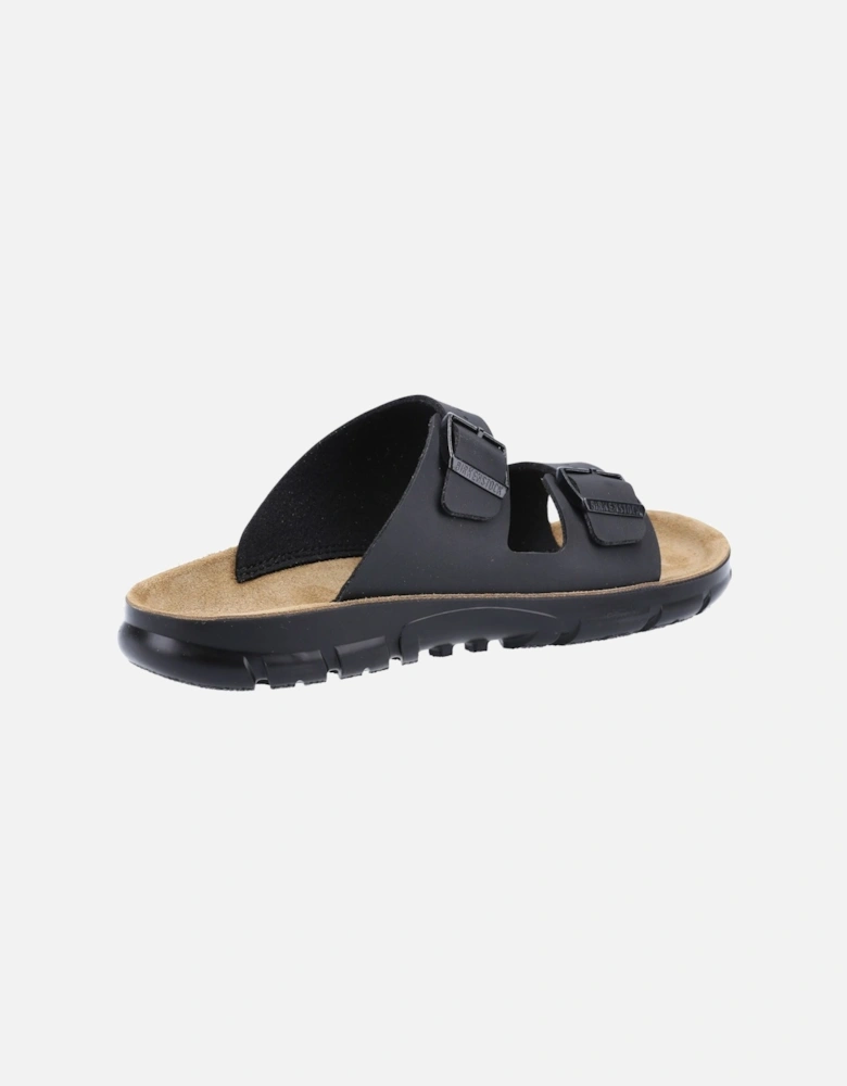Bilbao Leather Men's Black Sandals