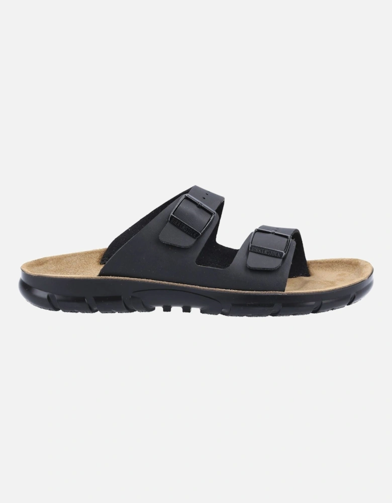 Bilbao Leather Men's Black Sandals