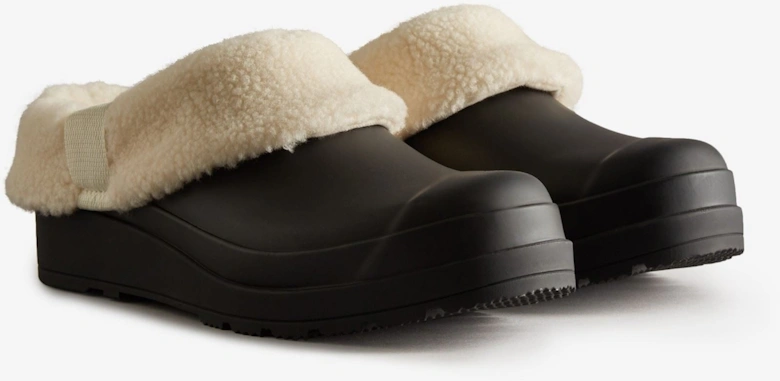 Play Insulated Rubber Women's Black Garden Shoes