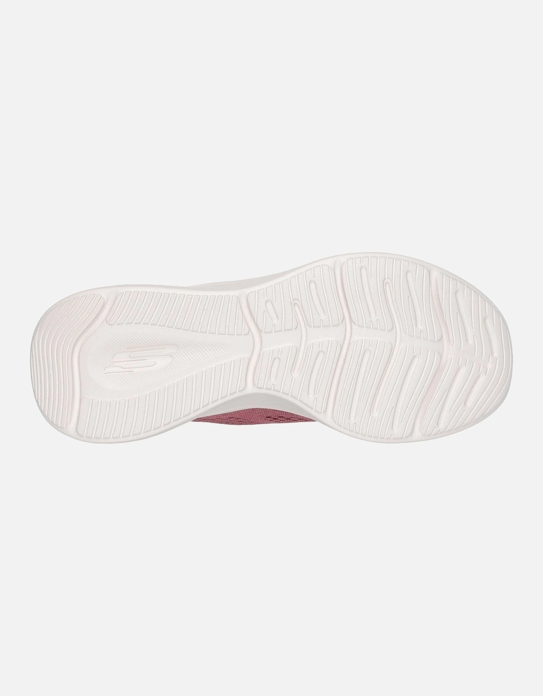 Skech-Lite Pro Natural Textile Women's Dark Mauve Trainers