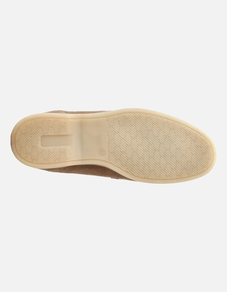 London Snapper Leather Men's Sand Loafers