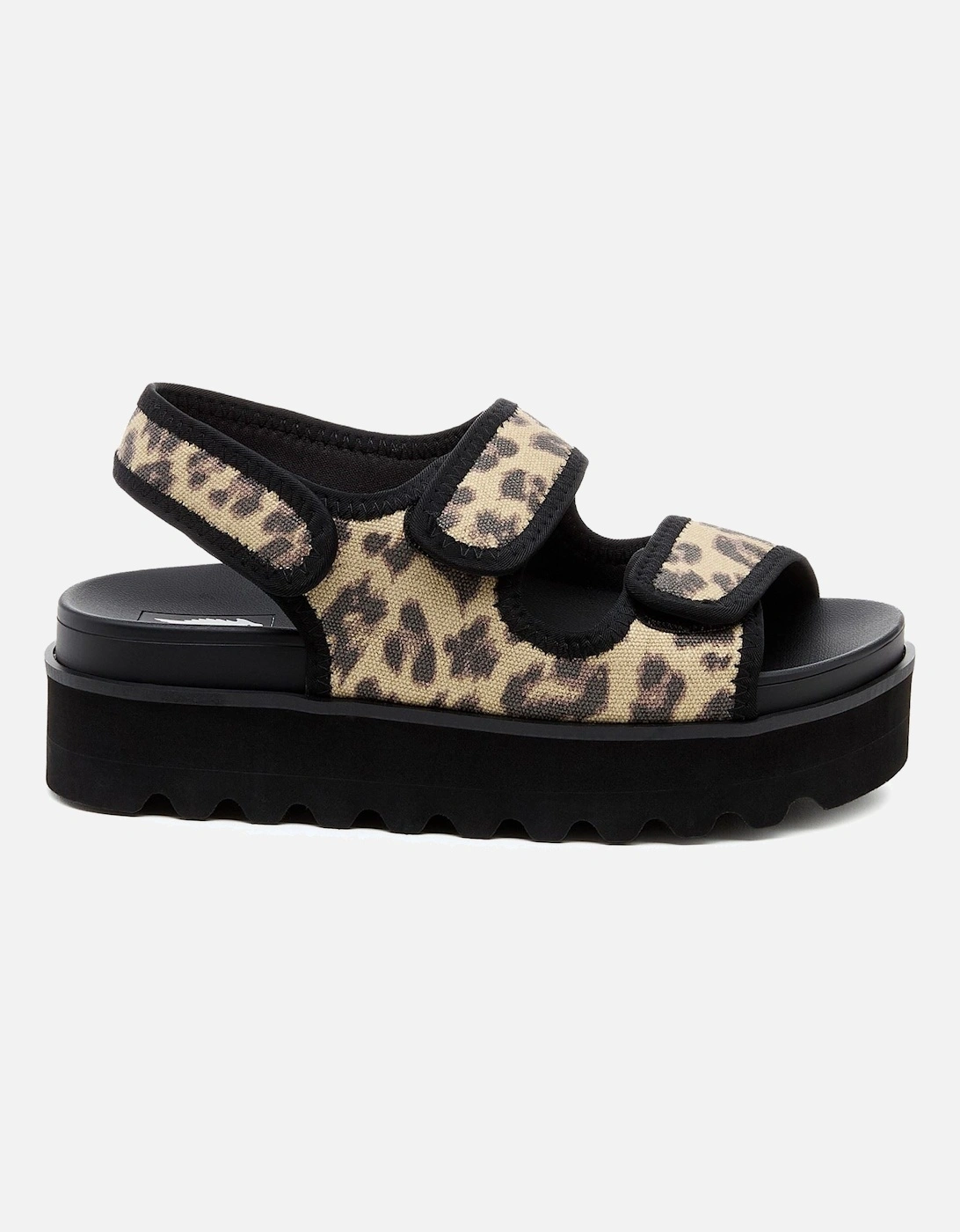 Balmy Dexter Textile Women's Tan/Black Sandals
