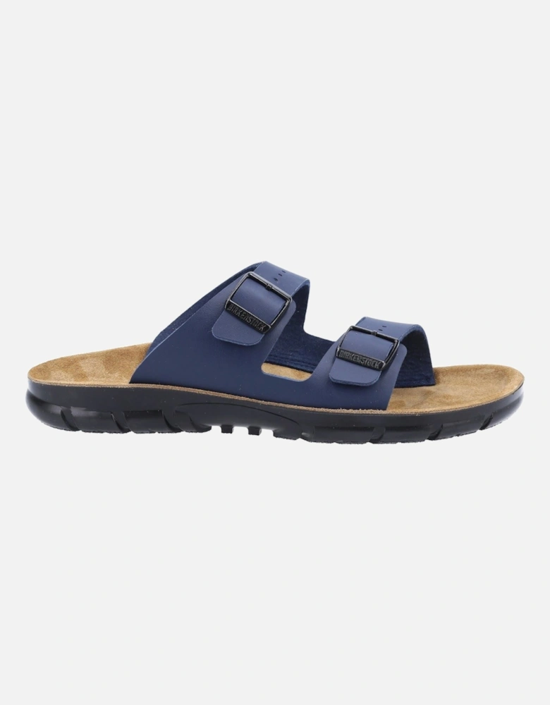 Bilbao Leather Men's Blue Sandals