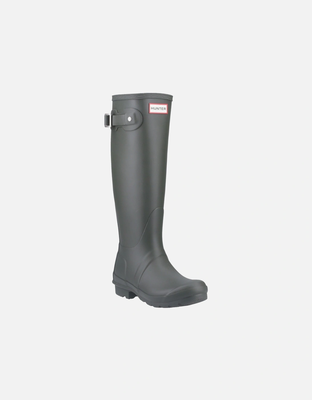 Original Tall Rubber Women's Dark Olive Wellington Boots, 7 of 6