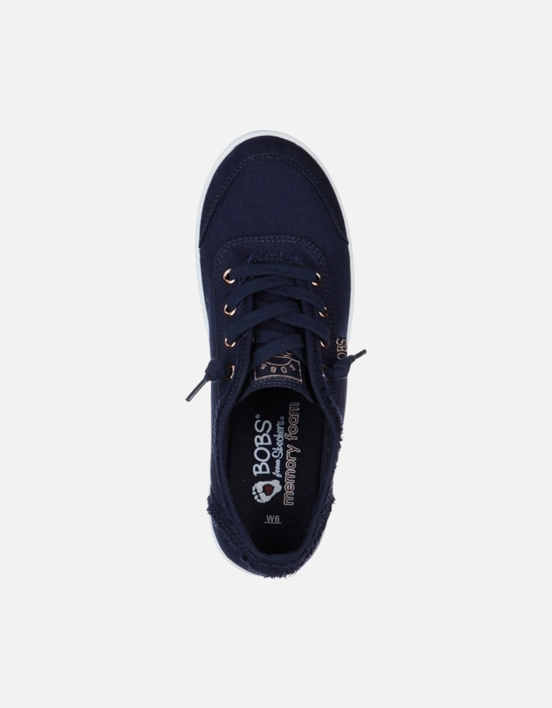 BOBS B Cute Cotton Women's Navy Trainers