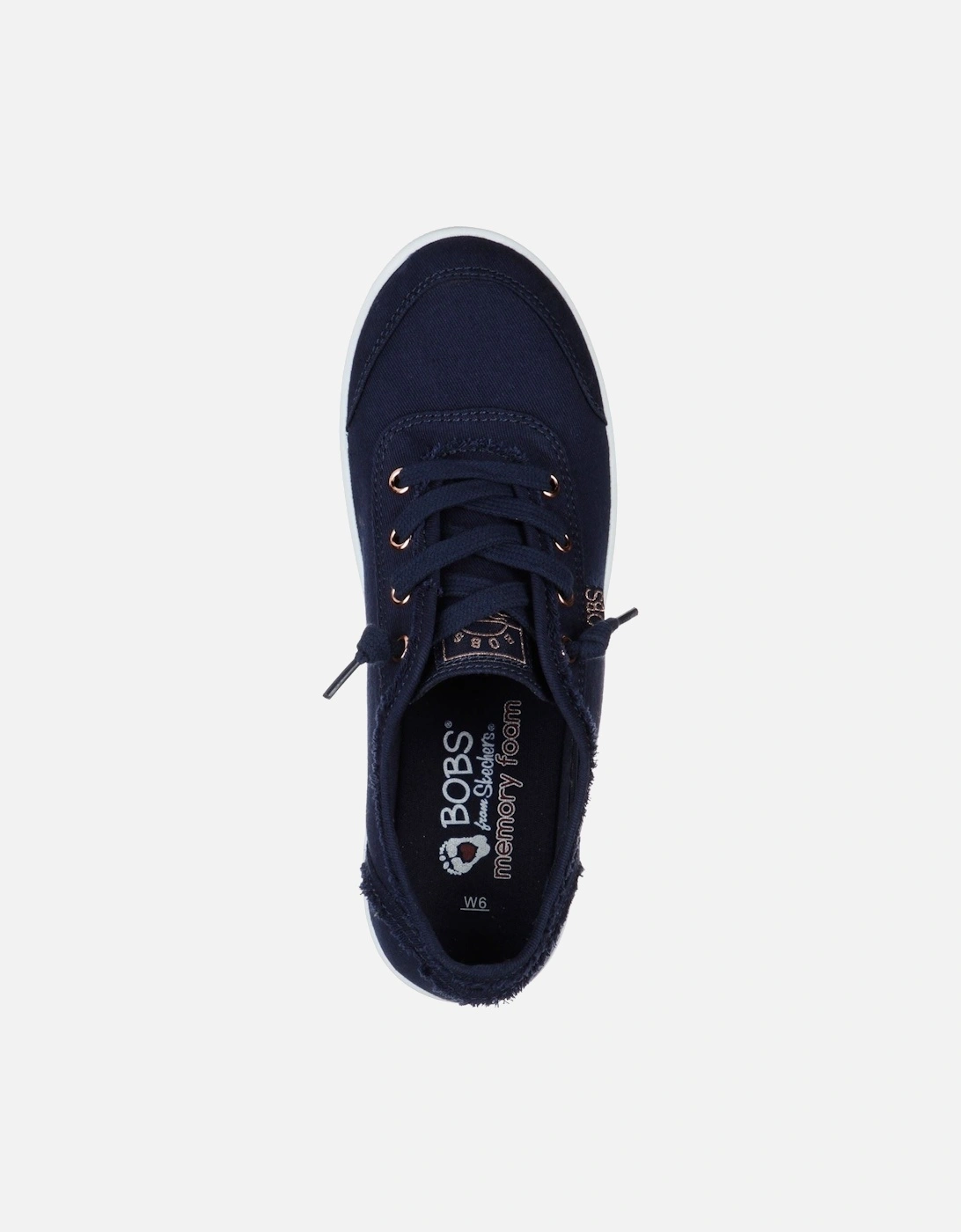 BOBS B Cute Cotton Women's Navy Trainers