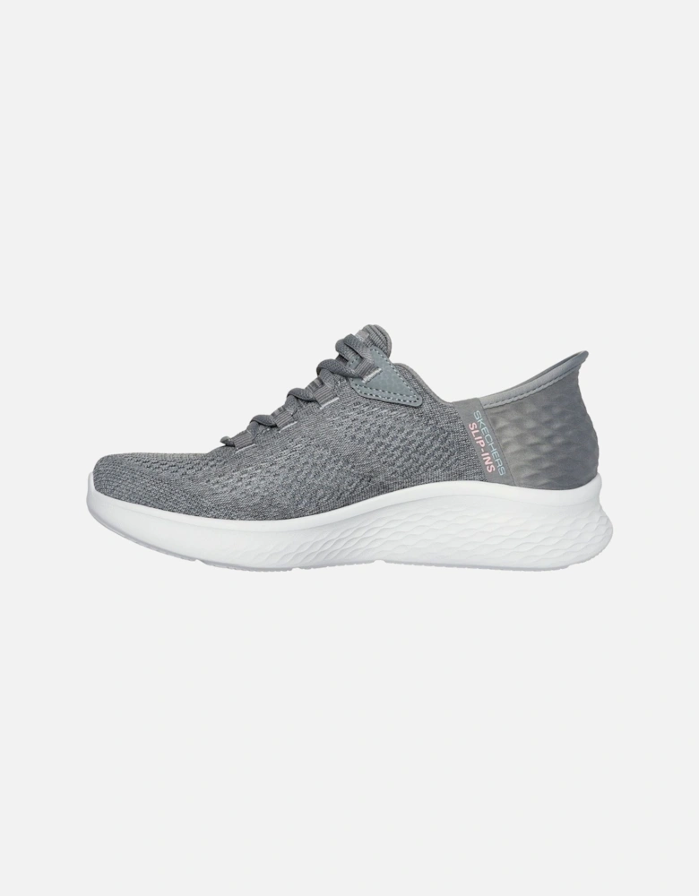 Skech-Lite Pro Natural Textile Women's Grey/Multi Trainers