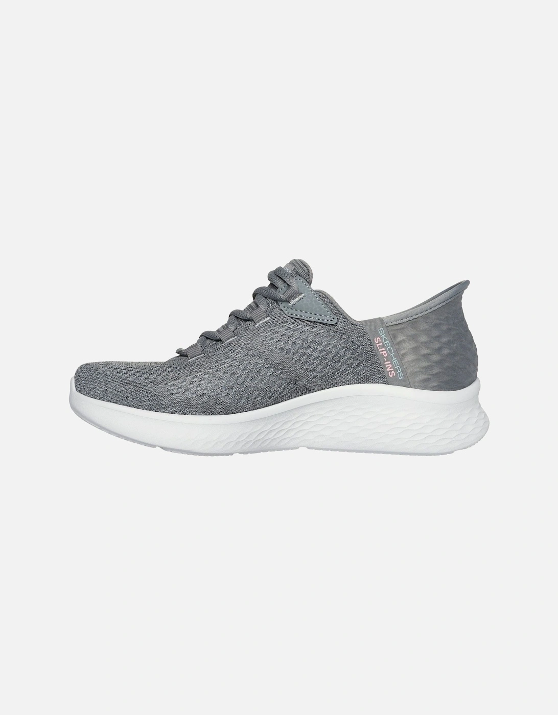 Skech-Lite Pro Natural Textile Women's Grey/Multi Trainers