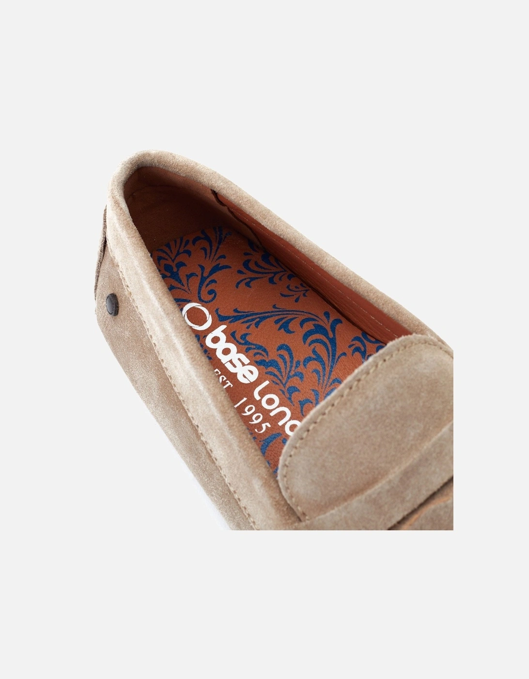 London Collins Leather Men's Sand Loafers