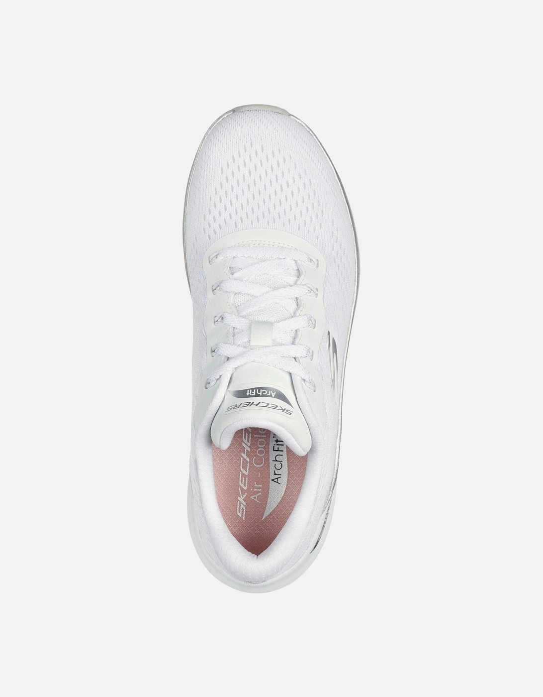 Arch Fit 2.0 Glow The Distance Textile Women's White/Silver Trainers
