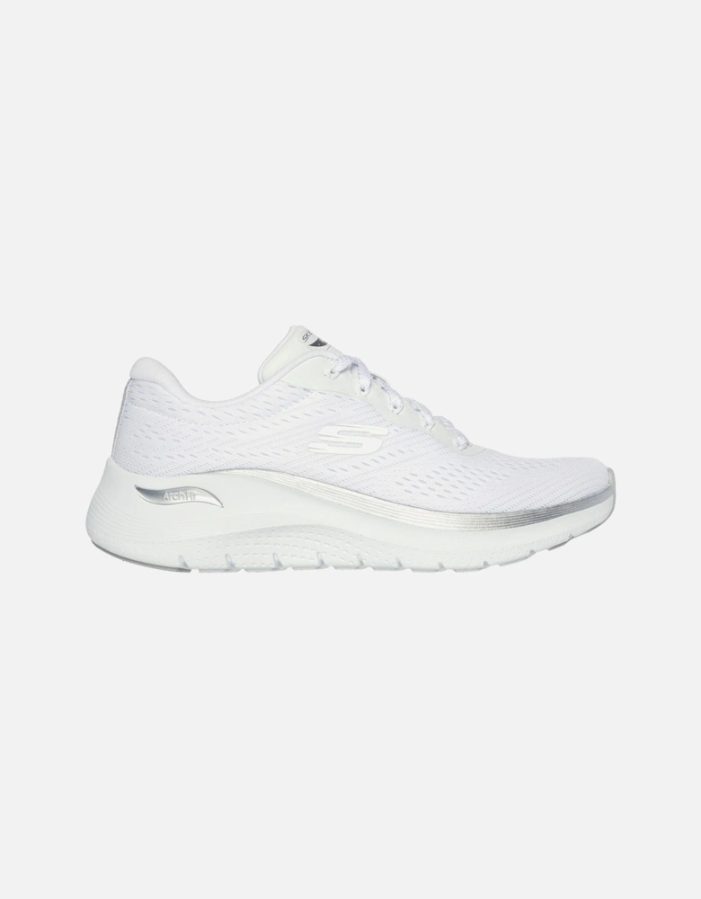 Arch Fit 2.0 Glow The Distance Textile Women's White/Silver Trainers