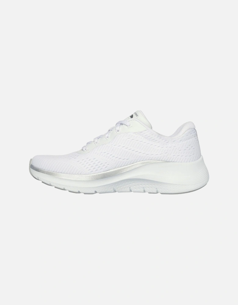 Arch Fit 2.0 Glow The Distance Textile Women's White/Silver Trainers