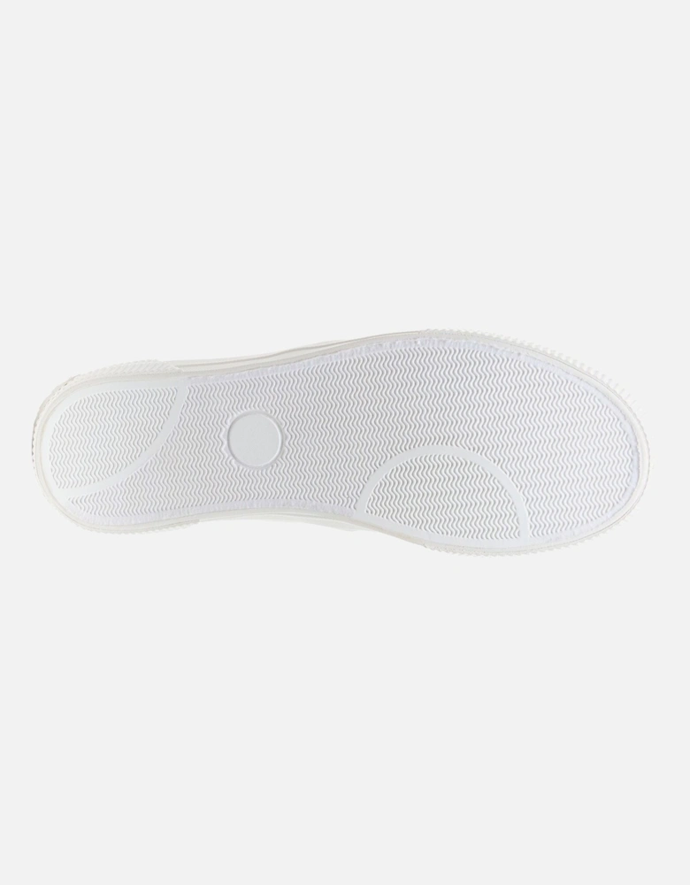 Cheeryful 12A Canvas Women's White Trainers