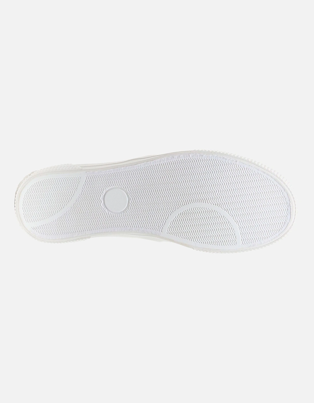 Cheeryful 12A Canvas Women's White Trainers