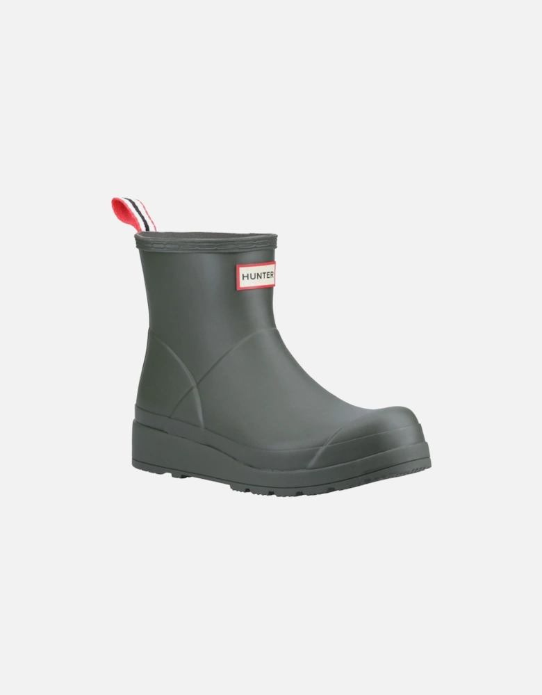 Play Short Rubber Women's Dark Olive Wellington Boots