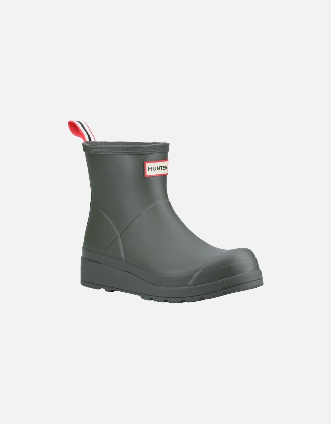 Play Short Rubber Women's Dark Olive Wellington Boots, 6 of 5